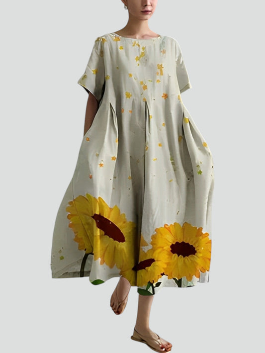 Adelia - Abito Floreale Bohemien