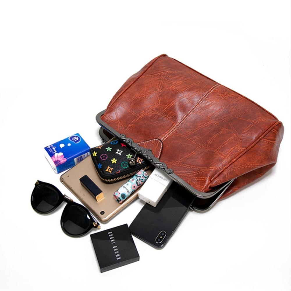 Mila | Borsa a tracolla vintage con chiusura a pattina