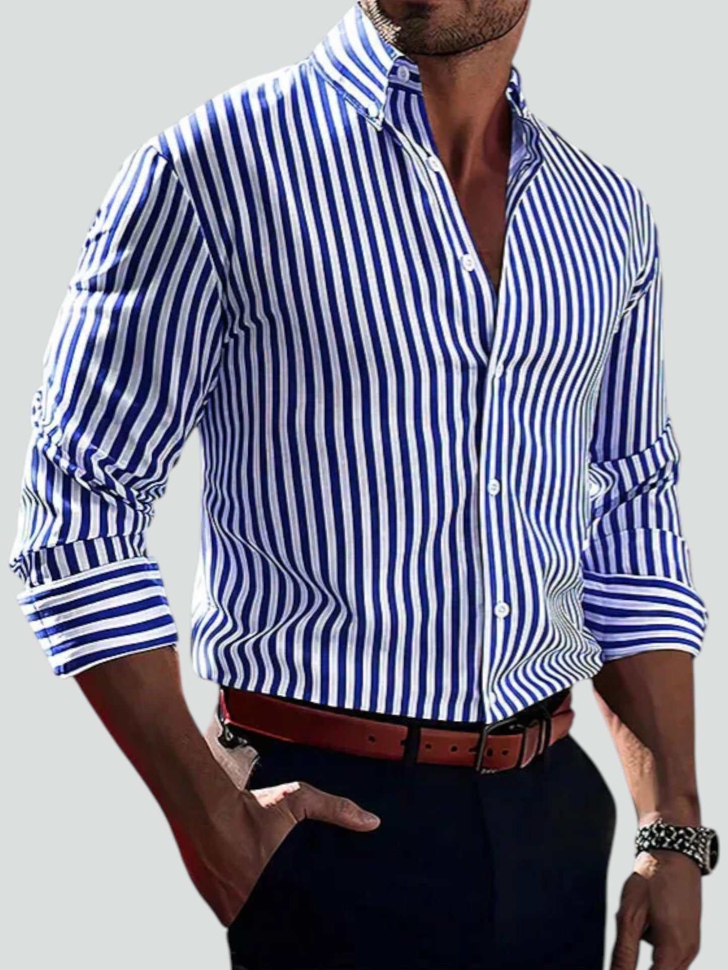 Leone™ | Camicia Confidence a righe 