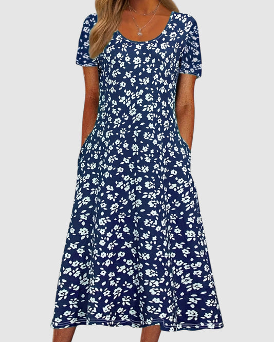 Sofia – Abito midi floreale